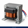 Generic HVAC control transformer illustration; actual wiring and product appearance may vary.